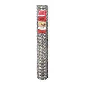 212 MAIN Outdoor Corrosion-Resistant 48x50 Size Steel Mesh Econoline Welded Fence for Home Improvement, Raised Beds, Pre-Welded