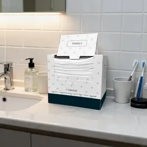 50 Count Face Towels ,Cleaning Towels, Face Wipes,Disposable Face Toweles, Makeup Remover Dry Wipes, Ultra Soft, 50 Ct, 1 Pack Cosmetic