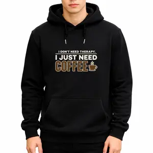 Morning Workday Coffee Hoodie – Casual Long Sleeve with Hilarious Coffee Lover Quote