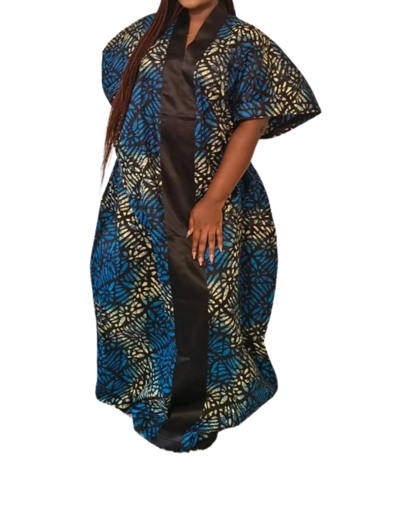 Free  long African BuBu kaftan Dress