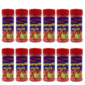 SPICEMASTERS THE FUEGO TWELVE – Master Heat Edition Natural Flavor powder Taffy Chili Taco spice Snack Seasoning