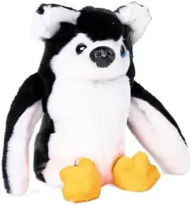 Randimals Mini Stuffed Animals - Penguin & Husky Dog Hybrid Mini Plushies - Cute Plushies for Girls & Cuddly Small Stuffed Animals for Boys - P-Dawg Little Plush Stuffed Animals for Kids & Kidults