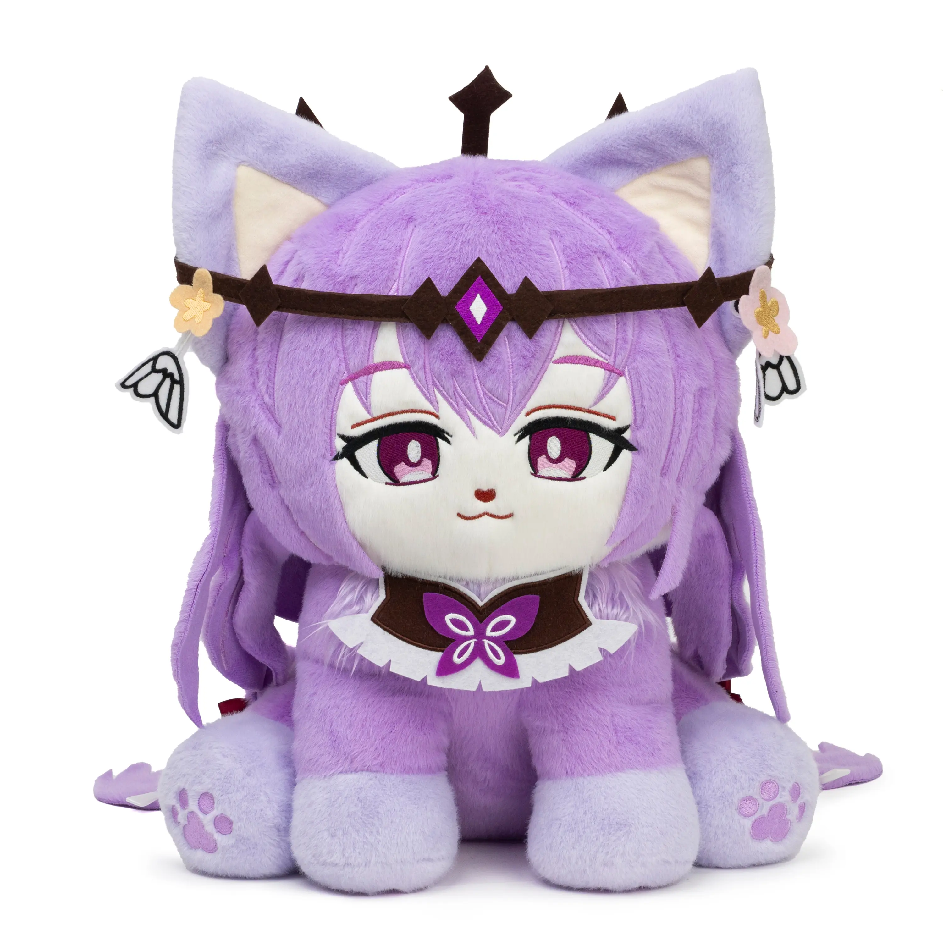 PLUSHSHOP 17in Cute Castorimeow Plush Stuffed Toy - Kawaii, Fluffy, Huggable, Cute-Shaped Options, Whimsical Clearance Item for Toys & Hobbies, Huggable Stuffed Animal, Cute-Shaped Stuffed Toys