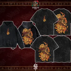 [Shibuya] MALENIA SCARLET LIMITED - Elden Ring Game Edition Double Printed Oversize Lightweight Acid Washed Tee Hoodie, Ens, RPG Game Graphic Hoodie, Streetwear Hoodie Unisex Oversize Gift for RPG Game Loverslden Ring Fa