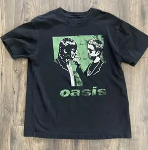 Oasis Vintage T-Shirt Liam Noel Gallagher Britpop Unisex T-shirt Size S-5XL