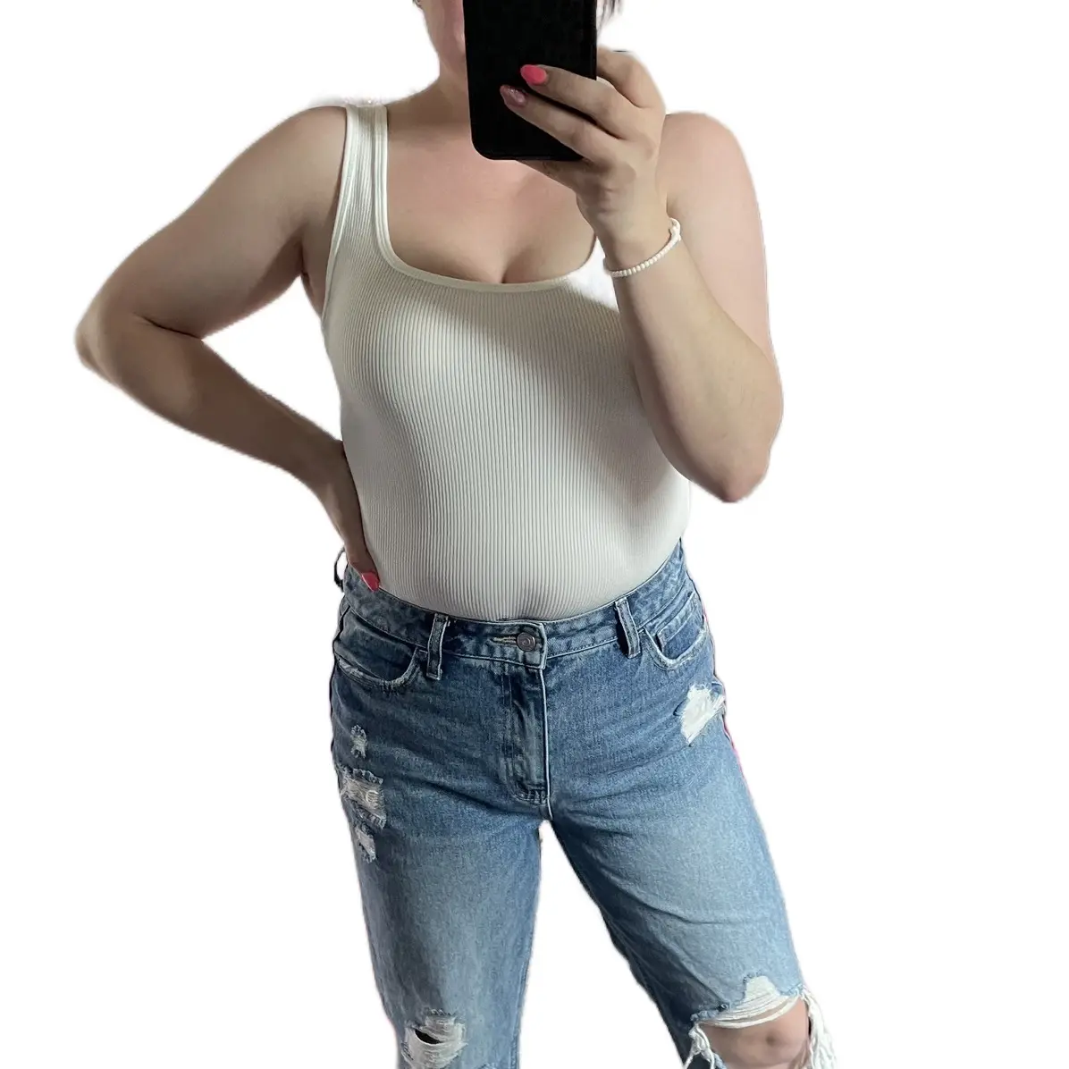 Cream Bodysuit