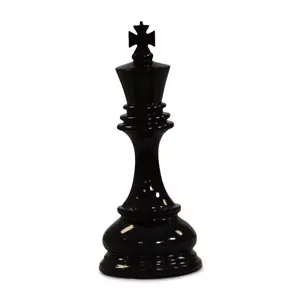 MegaChess 8 Inch Dark Teak King Giant Chess Piece