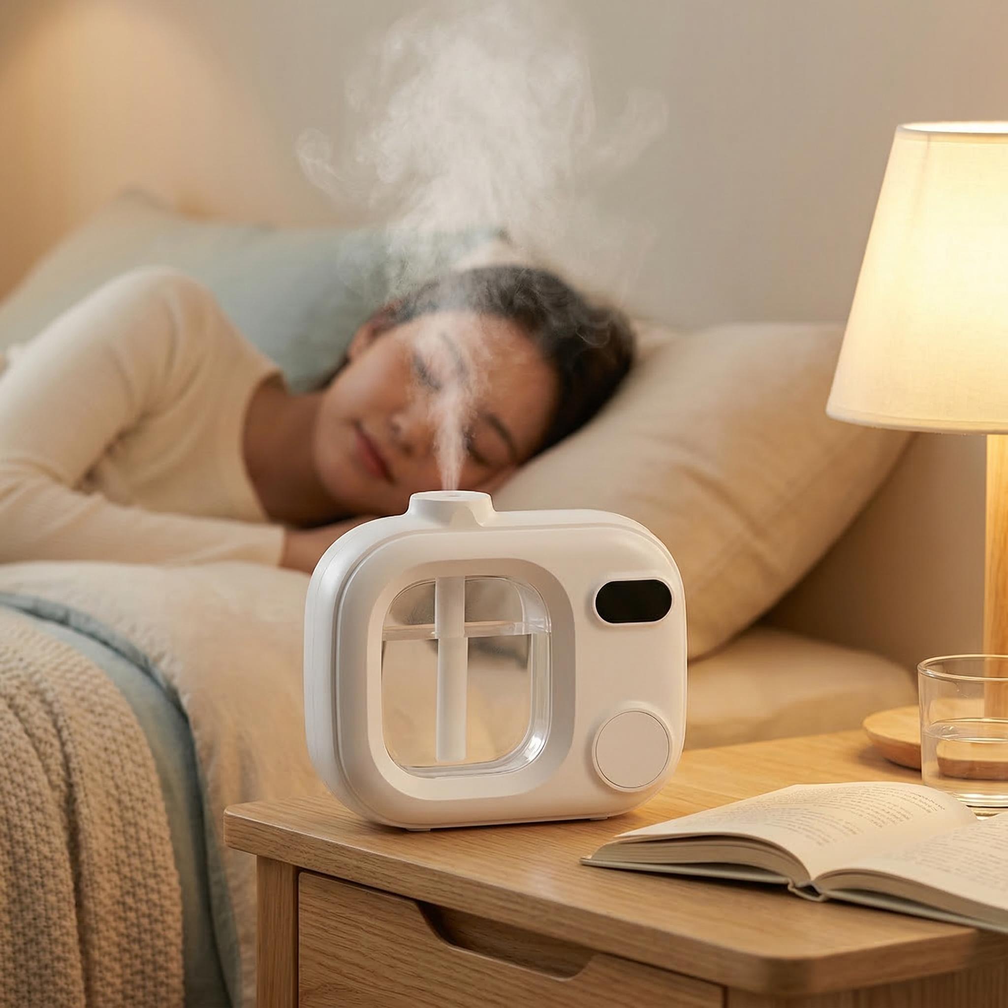 Automatic essential oil diffuser with deodorizing function - suitable for humidifiers in bedrooms, offices, bathrooms, and home aromatherapy machines, with long-lasting fresh air (cold mist, automatic shut-off)