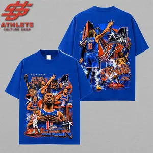 [LEO] Jalen Brunson JH11 Graphic Premium Cotton T-Shirt For Knicks Nation, Knicks Basketball Fans Apparel, Brunson Burner Fans Basketball Streetwear Tee, Gift For Basketball Fan Youth + Adult