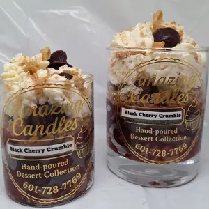 Black Cherry Crumble Candle