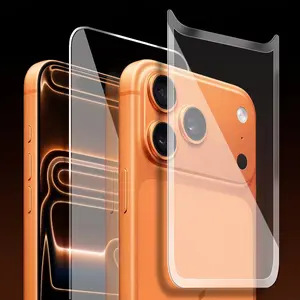 for  17 Pro Max Front and  Screen Protector,  17 Pro Max Glass Protector Front &  Tempered Glass  Clarity (6.9 inch)