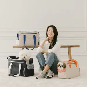Motion Line Bag : Dog Travel Bag, Dog Carrier, Dog Carrier Purse, Dog Tote Bag, Pet Travel Bag, Pet Carrier Bag, Small Dog Bag