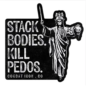 Stack Bodies. Kill Pedos Decal