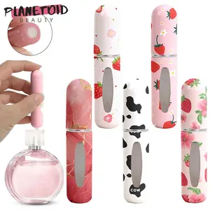 Portable Perfume Spray Bottle, 1 Count Refillable Empty Perfume Atomizer, Mini Travel Spray Bottle, Cosmetic Pump Dispenser for Outdoor, Makeup