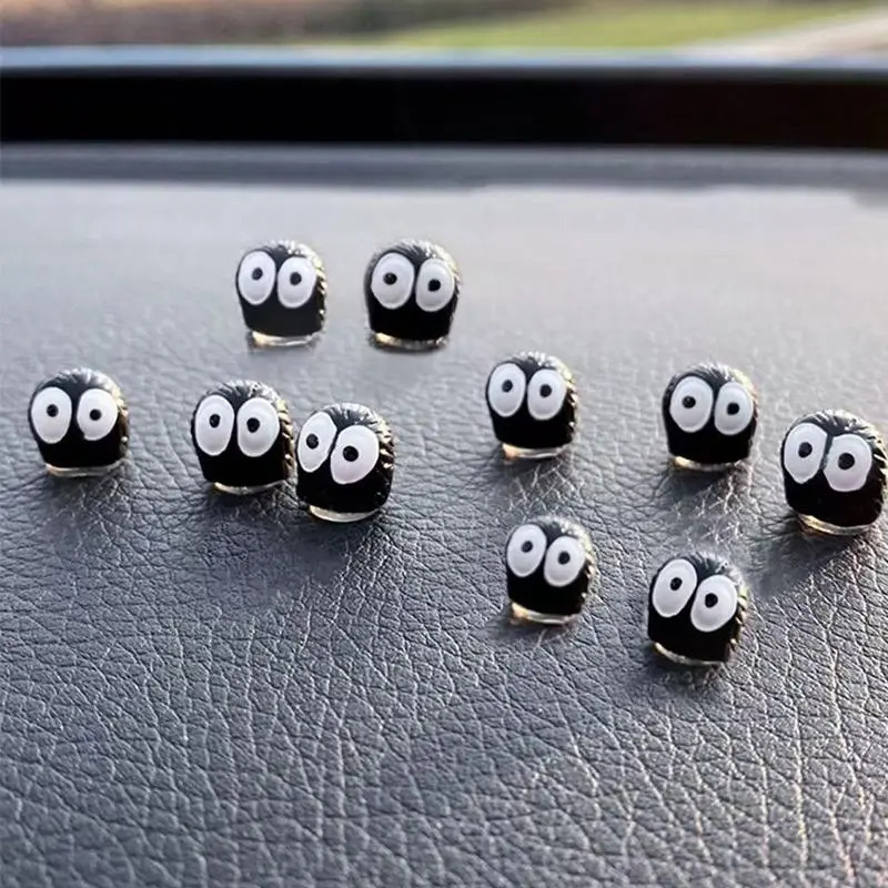 Cute Cartoon Coal Ball Design Car Interior Decoration, Car Dashboard Decoration, Car Interior Accessories for Women & Men, Car Ornament, Car Trinkets, Car Interior Ornaments, Car Interior Decorative