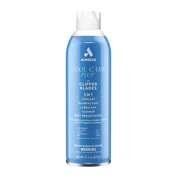 Andis 12750 Cool Care Plus 5-in-1 Clipper Spray, 15.5 oz Can, Blade Care and Treatment