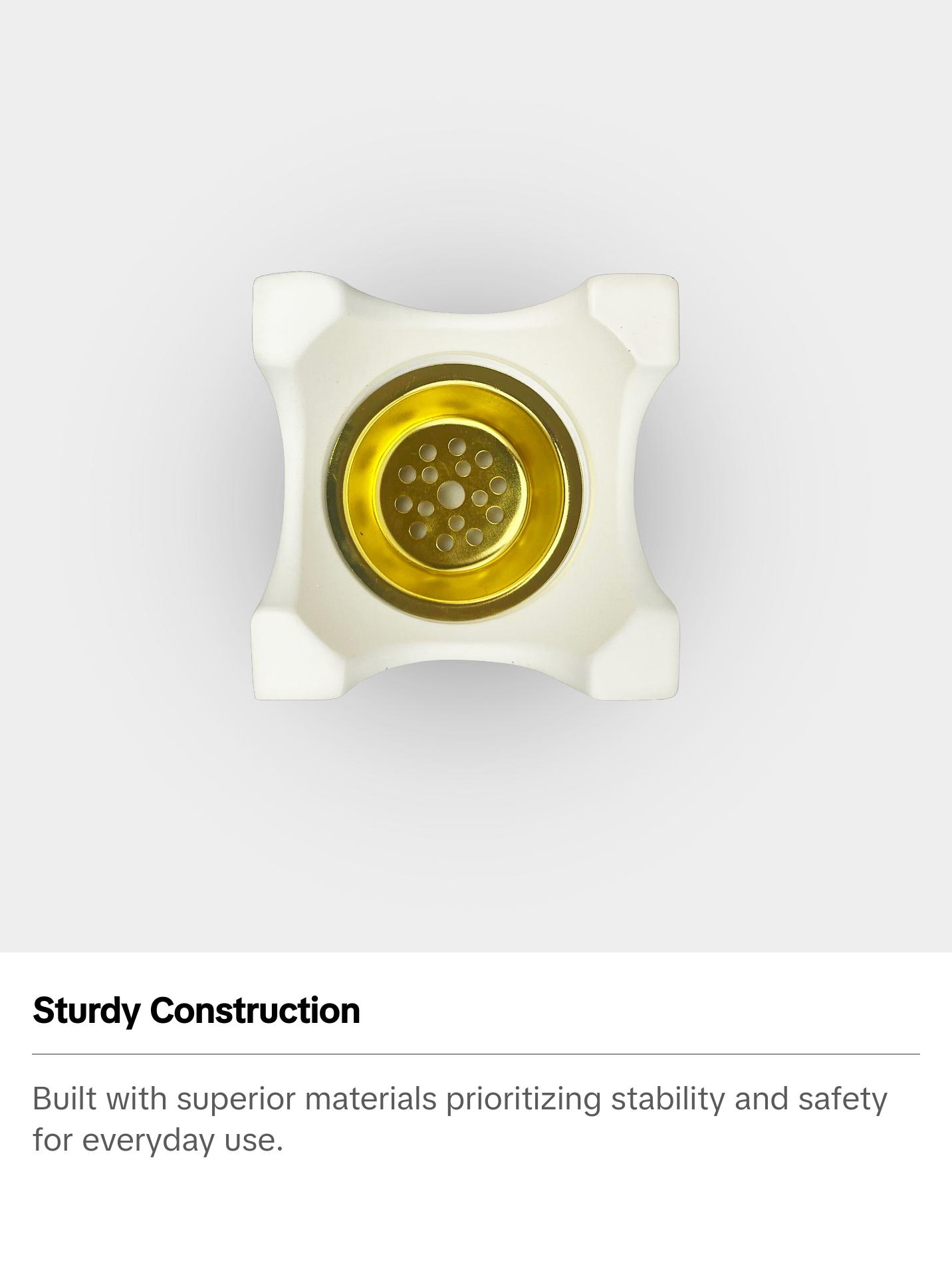 Compact Modern Incense Burner - Perfect for Home and Office Use