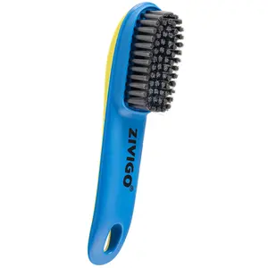 Zivigo Laundry Brush and Shoe Brush, Laundery Stain Remover Brush, Shoe Cleaning Brush, Scrub Brush for Stains, Ergonomics Grip Easy Hold.