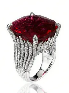 1 PC Classical For Women For Wedding Engagement Anniversary Party Jewelry Valentine's Day Gift Fashion Engagement Rings