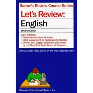USED-Let's Review English : English (Barron's Review Course) by Carol Chaitkin (Paperback)