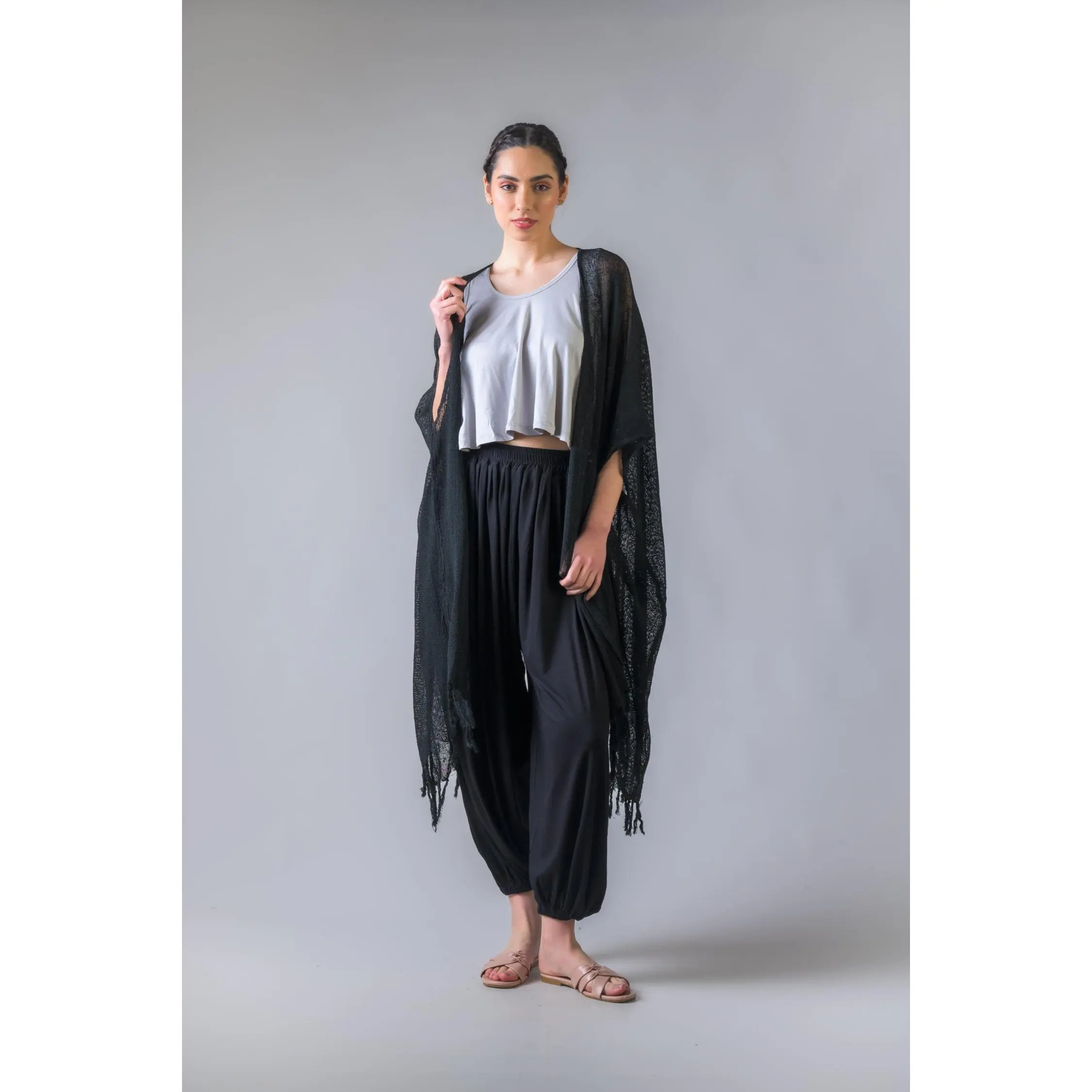 Rhea Light Short Kimono