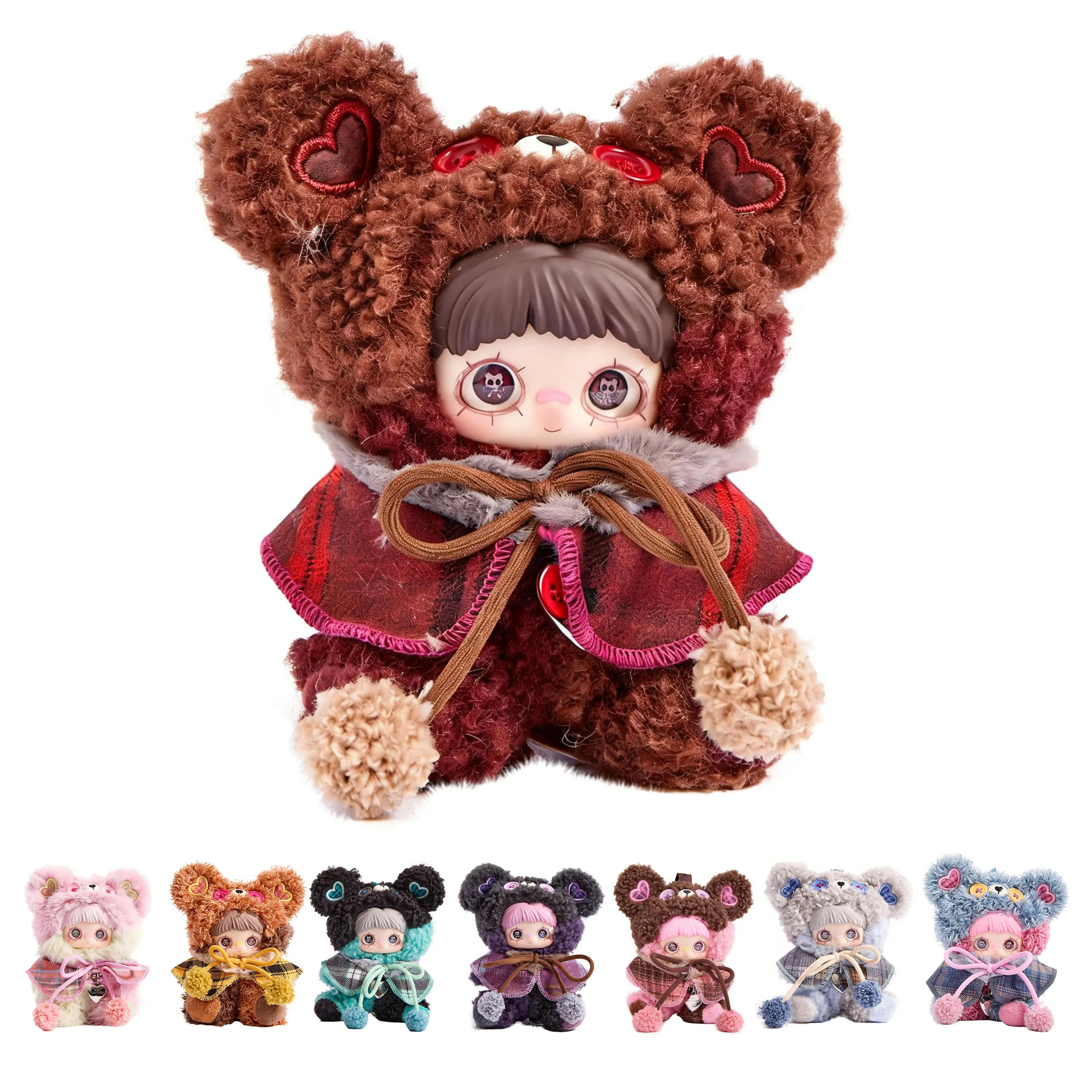 MayMei Tiny Bear Cookie Series Plush Blind Box