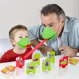 😂 The Funniest Family Game Night EVER is Here! 🦎 Tic Tac Tongue & Catch Bugs Game | Hilarious Interactive Party Game for Kids & Adults, Family Board Games, Tabletop Games