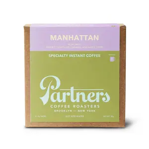 Manhattan Blend, Specialty Instant Coffee, 6 Sachets