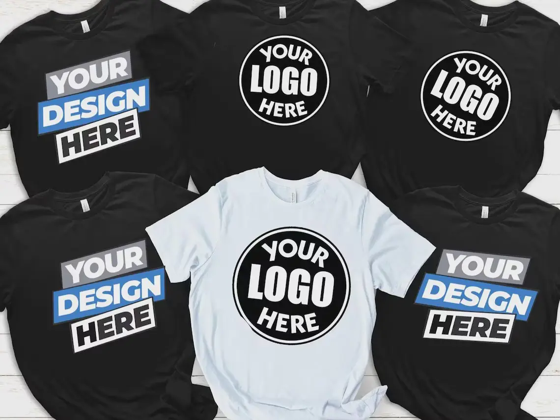 Personalized Bella Canvas T-Shirt: Add Your Text, Photo, or Logo customize T-Shirt  (Black Adult unisex XL)