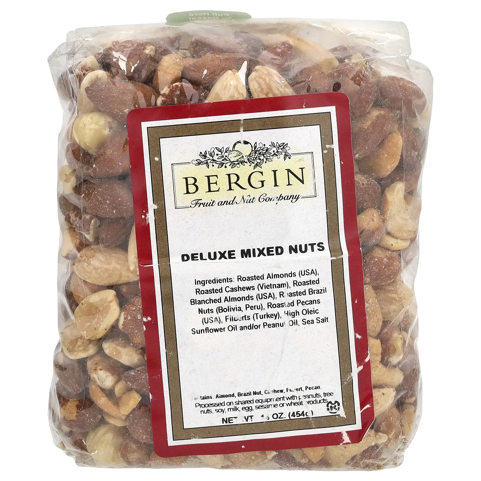 Bergin Fruit and Nut Company Deluxe Mixed Nuts, 16 oz (454 g)