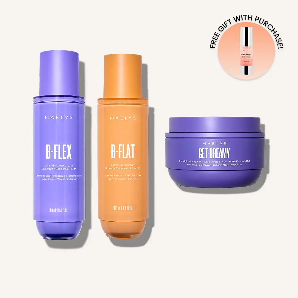 MAËLYS SCULPT & SLEEP Bundle | Save $23 | Firm and Tighten the Arms + Belly, Plus Full Body Overnight Body Sculpting Cream