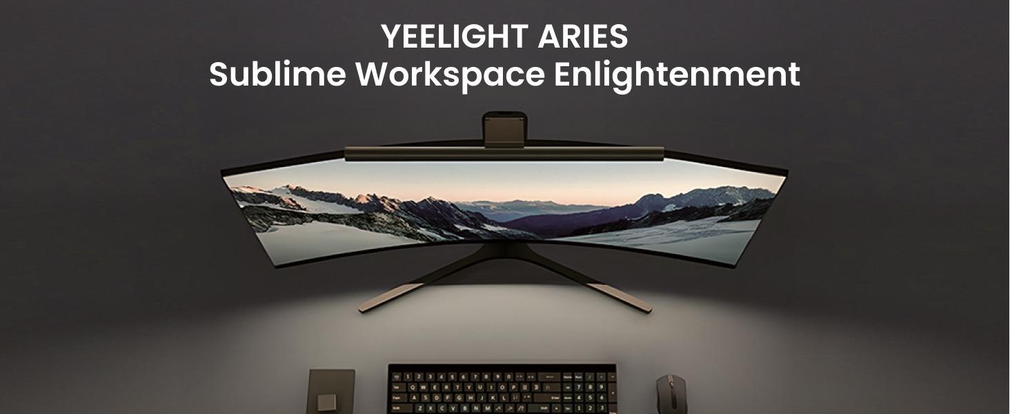 YEELIGHT Monitor Light Bar, Computer Monitor Lamp, 250LM No Glare Eye-Care LED Screen Bar, Touch Control USB Reading Desk Lamp for Home Office Work, Stepless Dimming Adjustable Color Temperature YEELIGHT Monitor Light Bar, Computer Monitor Lamp, 250LM No Glare Eye-Care LED Screen Bar, Touch Control USB Reading Desk Lamp for Home Office Work, Stepless Dimming Adjustable Color Temperature