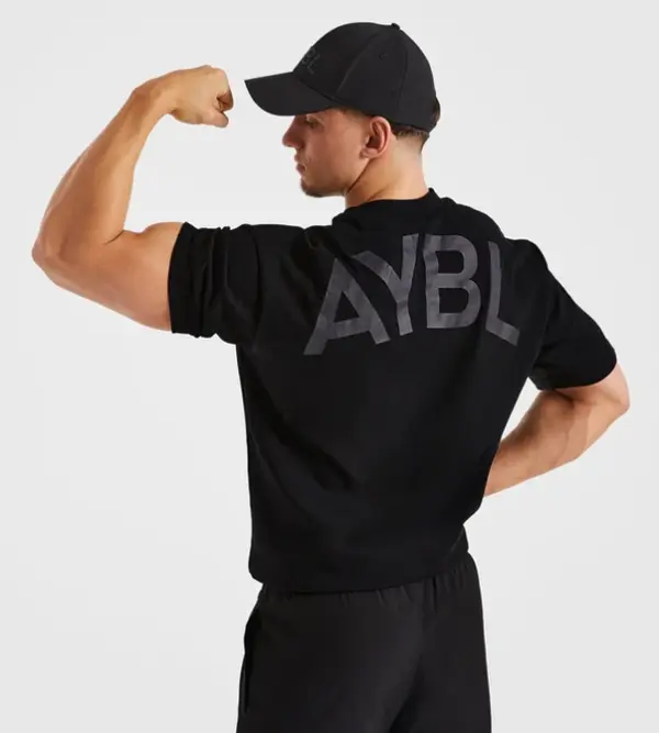 AYBL Men's Essential Oversize Short-Sleeve T-Shirt, Menswear Top