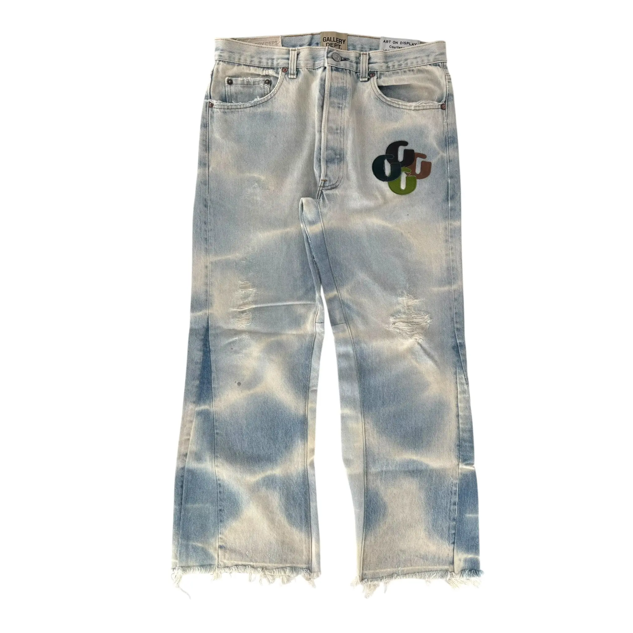 Gallery Dept. Sunfaded G Patch La Flare Jeans