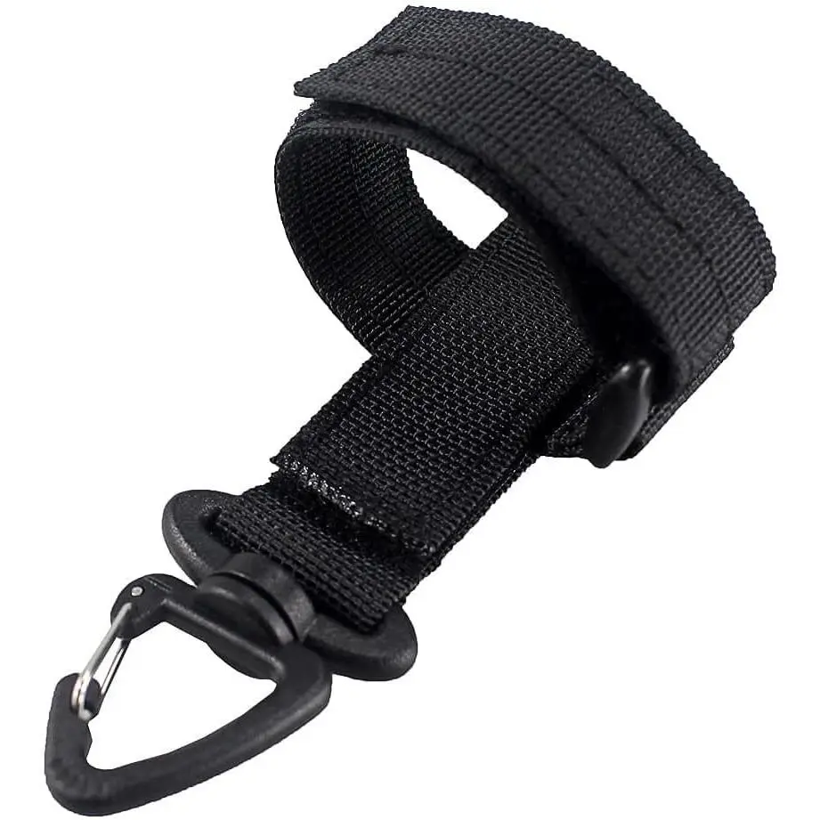 2Pcs Glove Holders for Duty Belts, Glove Clips and Strap Keepers for Work Gloves, Tactical Gloves, and Climbing Rope Storage Buckles