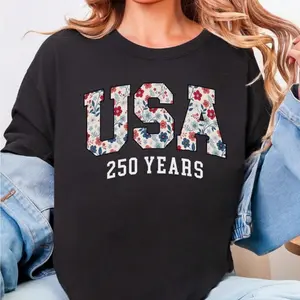America 1776 Shirt, 250 Years Of Freedom Tee, Independence Day 4th Of July Shirt, Celebrate 250th Anniversary Unisex T-Shirt, USA Flag Shirt For Men Women, Patriotic Gift