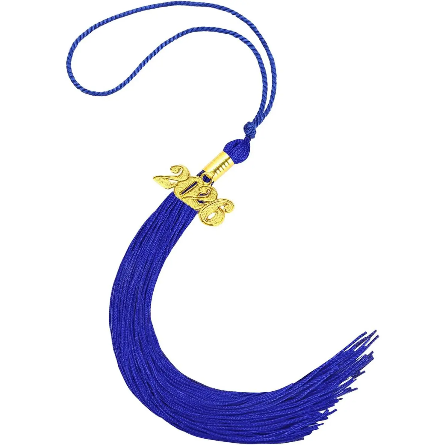 2026 Graduation Tassel, 1Pcs Graduation Cap Tassel 2026 Grad Graduation Tassel for 2026 Graduation Ceremonies Accessories (Royal Blue)