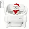 Best Seller | ECORUI Open-Top Automatic Litter Box, Smart Self Cleaning Box with Infrared & Gravity Safety Sensors, 2.4G WiFi Data,#Summervibes #petlovers