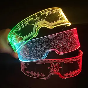 VibeVision Shades - Acrylic LED Luminous Party Glasses
