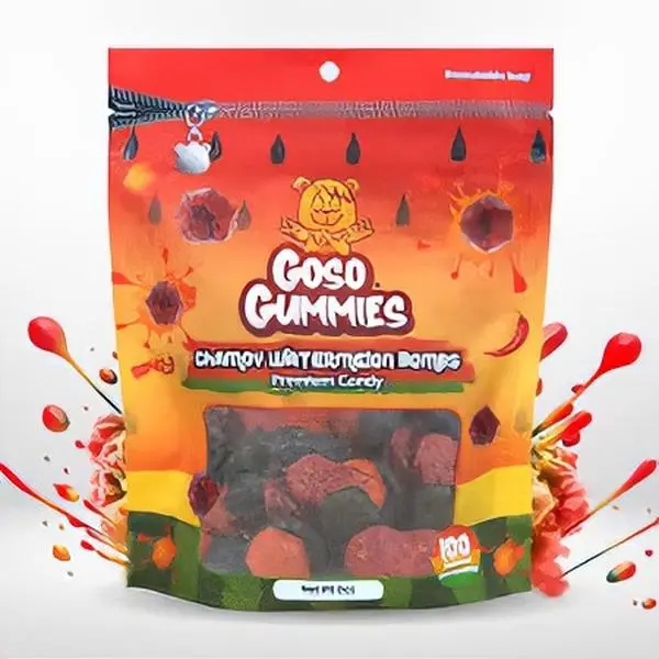 Goso Gummies Champion Watermelon Bombs Premium Candy 3oz