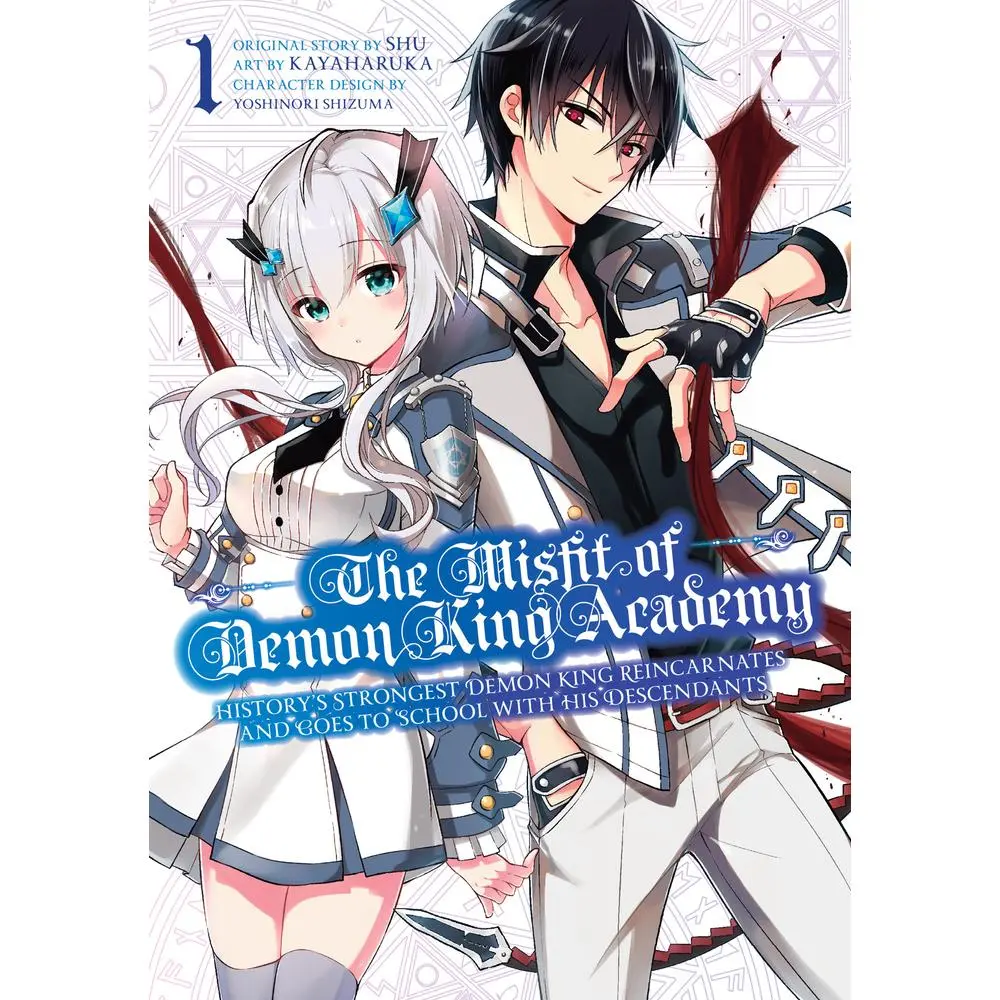 USED Book - The Misfit of Demon King Academy 01: History's Strongest Demon King Reincarnates and Goes to School with His Descendants by Shu (Paperback) - english