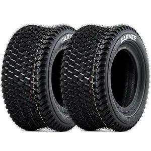 New Upgraded 2pcs 16x6.50-8 2 Pack 16x6.50-8 Lawn Mower Tires,16x6.5-8 NHS Off-Highway Tires, 16x6.5x8 Turf Tires Replacement for Riding Mower Garden Tractor Golf Cart Utility Vehicle,4PR Tubeless
