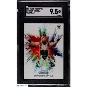 Shawn Michaels 2024 Panini Prizm Wwe #7 Color Blast SGC 9.5
