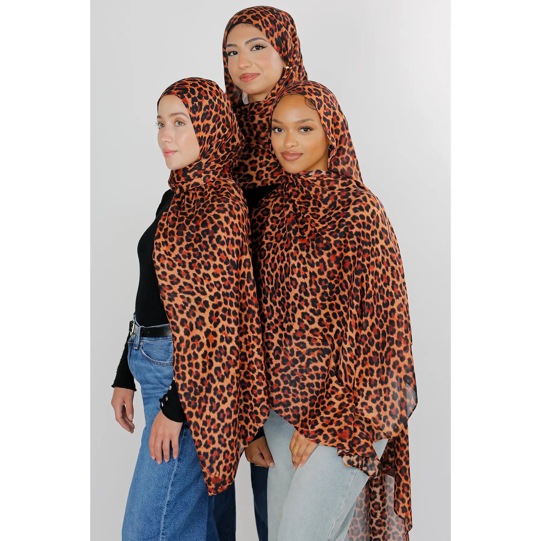 Leopard Hijab Print