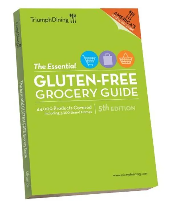 Used Soft Covers Book - Essential Gluten-Free Grocery Guide by Triumph Dining Gluten Free Publishing (Good/Like New Condition, 2012 Edition, 440 Pages, 1.73 lbs, 44000 Covered Products, 42000+ Brand & Store Name Products, English Language)