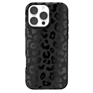 Black Leopard iPhone Case - Bold & Stylish -Compatible Phone Cases