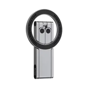 Ulanzi MA60 Magnetic Phone Tripod Foldable 0.8cm Ultra-Slim Dual-Sided Magnet Phone Tripod for Desktop Stand Livestreaming Vlog Ring Stand