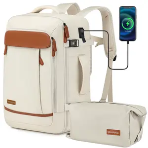 Carry on Travel Backpack with Small Toiletry Bag, Airline Approved