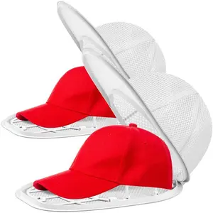 Hat Washer Cage for Washing Machine, Cap Cleaner Holder for Cleaning & Protection, Universal Hat Cleaner for Adult Baseball Caps