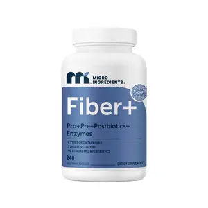 Micro Ingredients Fiber+, 240 Vegetarian Capsules Micro Ingredients Fiber+, 240 Vegetarian Capsules